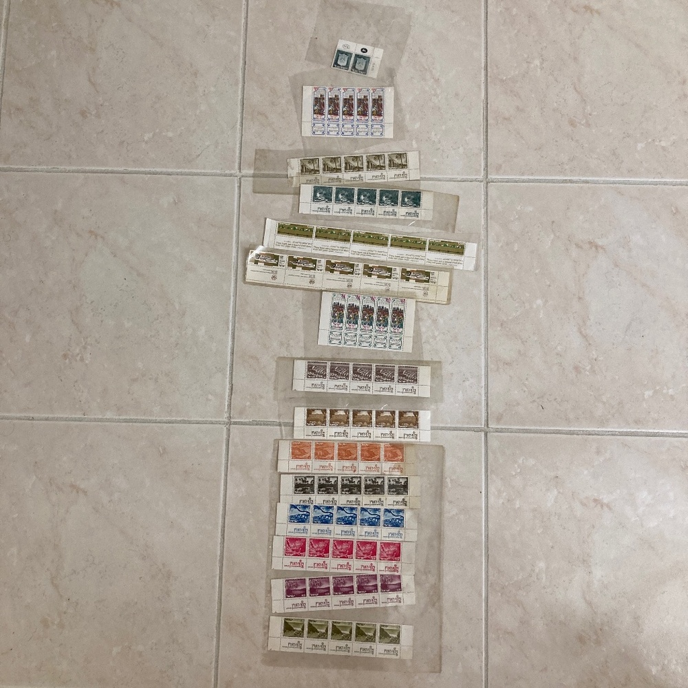 Variety Israel Stamps